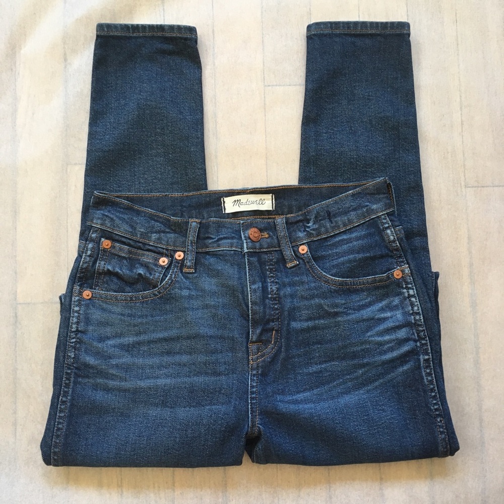 Madewell 9" High-Rise Skinny Jeans in Campton Wash